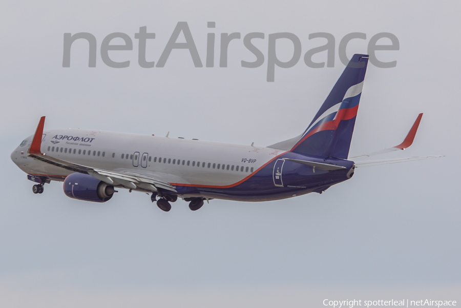 Aeroflot - Russian Airlines Boeing 737-8LJ (VQ-BVP) | Photo 214179