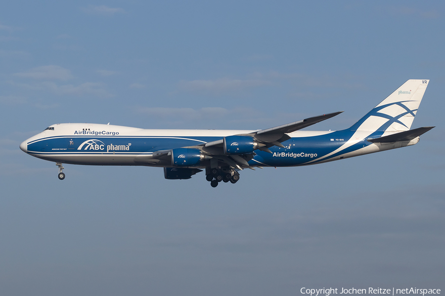 AirBridge Cargo Boeing 747-867F (VQ-BVR) | Photo 433726