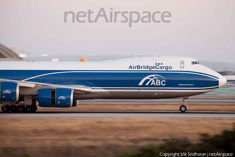 AirBridge Cargo Boeing 747-867F (VQ-BVR) | Photo 76185