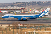 AirBridge Cargo Boeing 747-867F (VQ-BVR) at  Madrid - Barajas, Spain