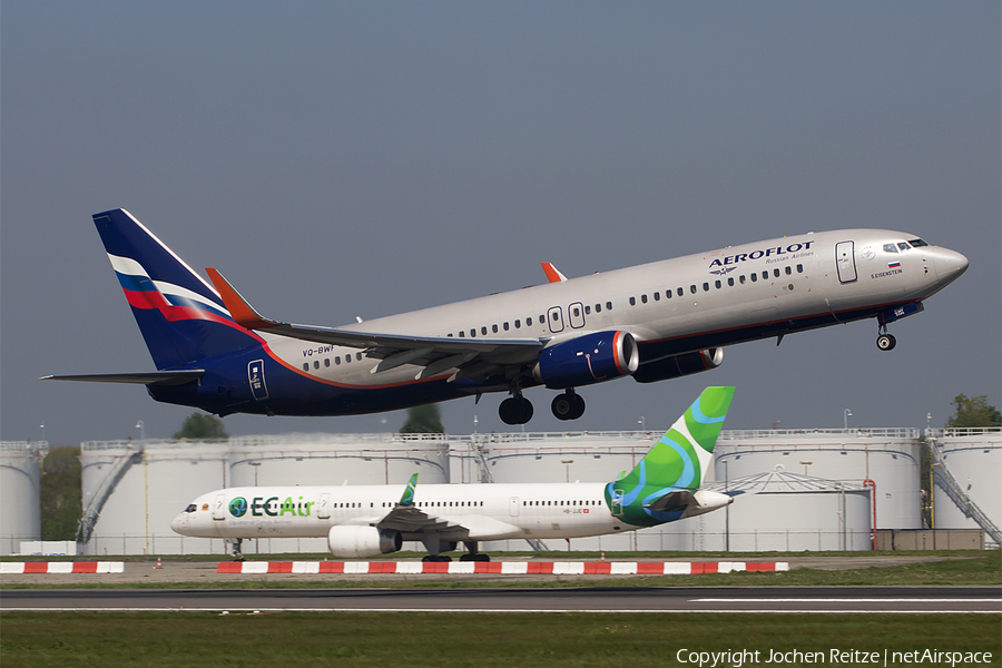 Aeroflot - Russian Airlines Boeing 737-8LJ (VQ-BWF) | Photo 165121