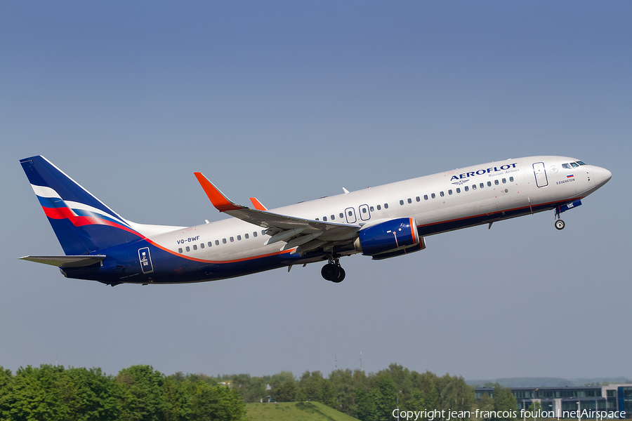 Aeroflot - Russian Airlines Boeing 737-8LJ (VQ-BWF) | Photo 248312