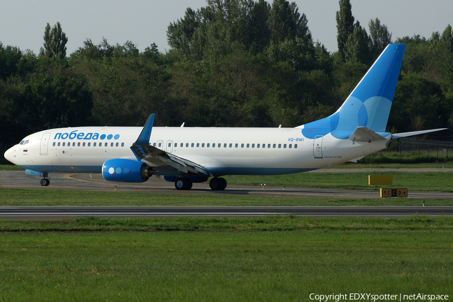 Pobeda Boeing 737-8LJ (VQ-BWI) | Photo 277868
