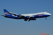 Silk Way West Airlines Boeing 747-83QF (VQ-BWY) at  Johannesburg - O.R.Tambo International, South Africa
