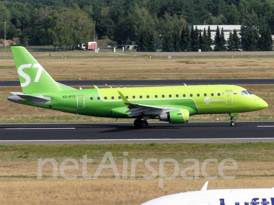 S7 Airlines Embraer ERJ-170SU (ERJ-170-100SU) (VQ-BYD) | Photo 255955