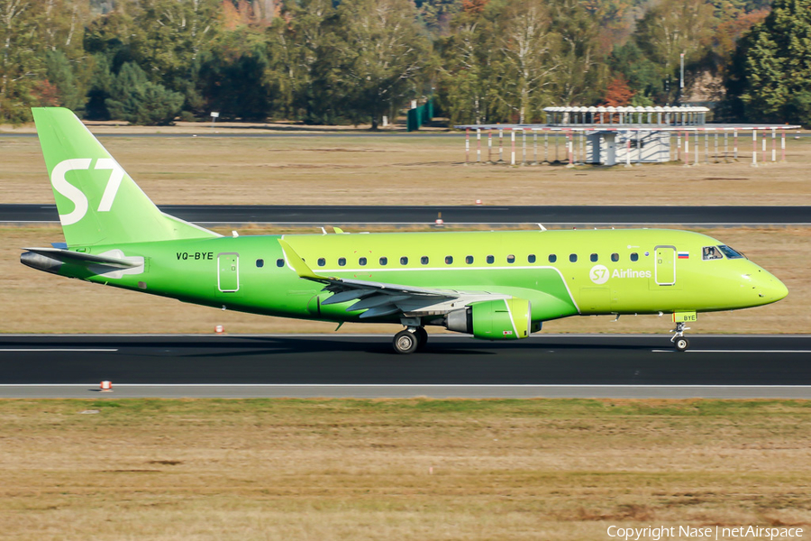 S7 Airlines Embraer ERJ-170SU (ERJ-170-100SU) (VQ-BYE) | Photo 274073