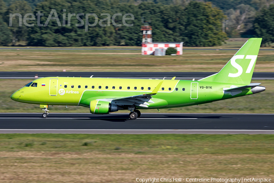 S7 Airlines Embraer ERJ-170SU (ERJ-170-100SU) (VQ-BYK) | Photo 392338