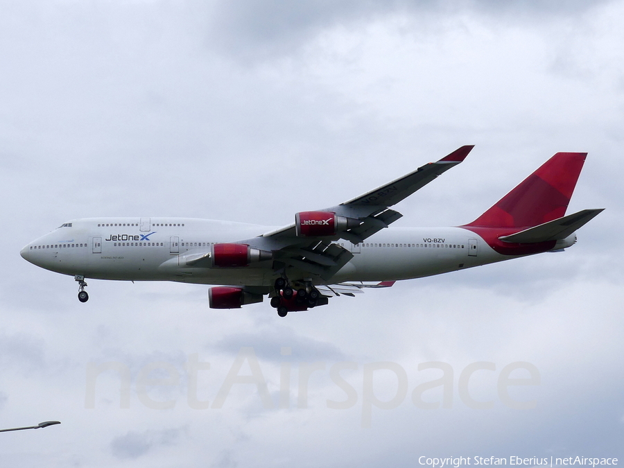 JetOneX Boeing 747-41R (VQ-BZV) | Photo 465748