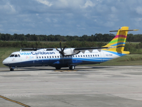 InterCaribbean Airways ATR 72-500 (VQ-THW) at  Santo Domingo - Las Americas-JFPG International, Dominican Republic