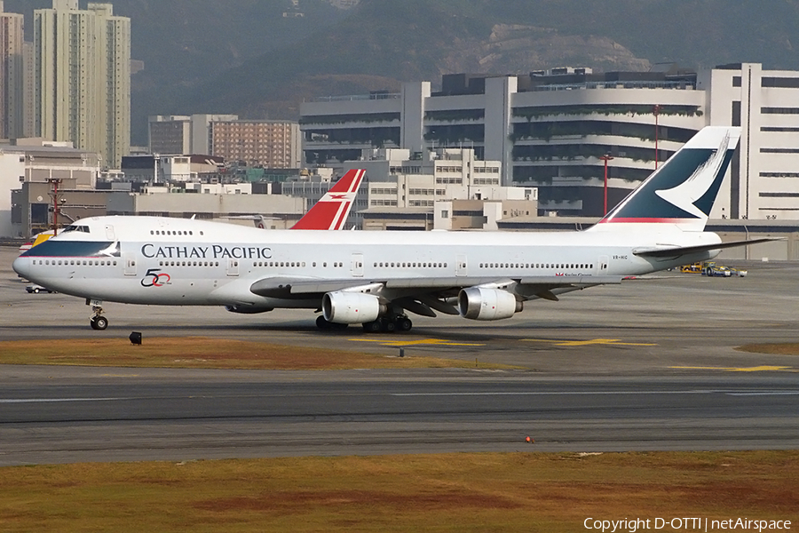 Cathay Pacific Boeing 747-267B (VR-HIC) | Photo 166482