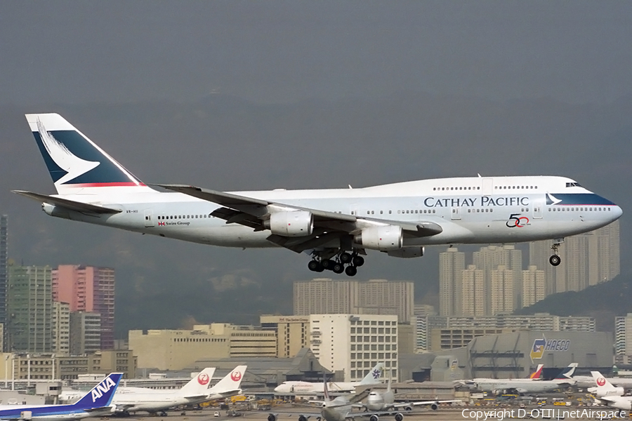 Cathay Pacific Boeing 747-367 (VR-HII) | Photo 158013