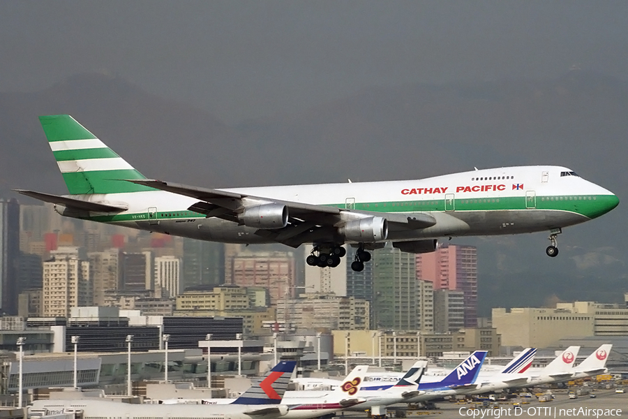 Cathay Pacific Boeing 747-267B (VR-HKG) | Photo 158018