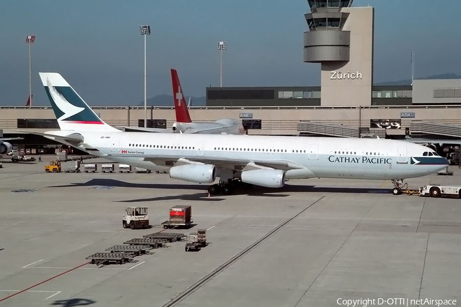 Cathay Pacific Airbus A340-211 (VR-HMU) | Photo 144710