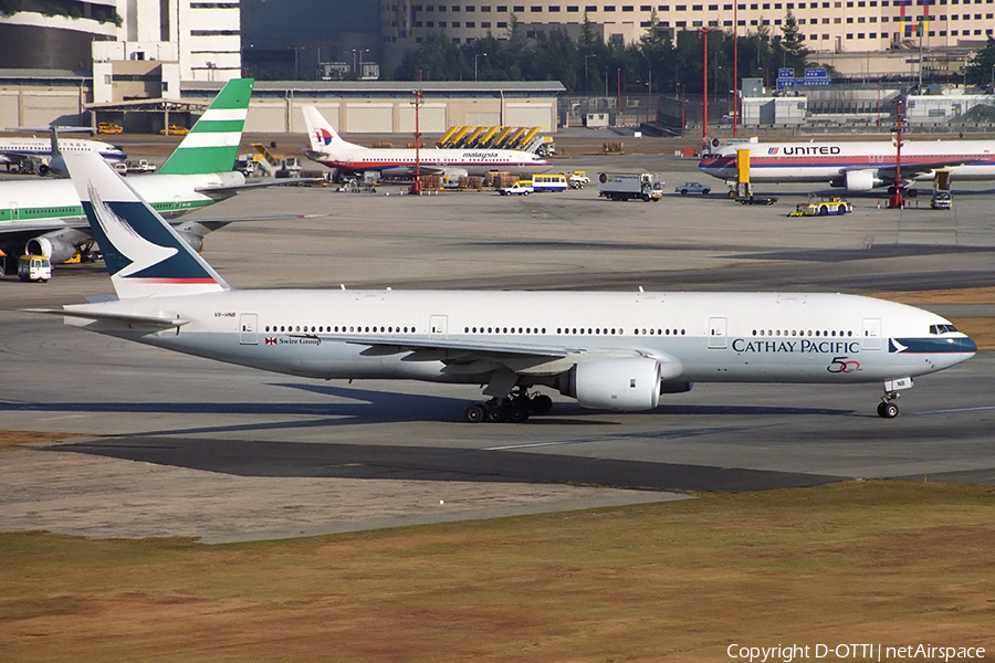 Cathay Pacific Boeing 777-267 (VR-HNB) | Photo 163615