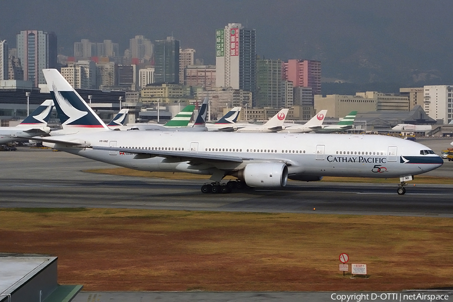 Cathay Pacific Boeing 777-267 (VR-HND) | Photo 166472