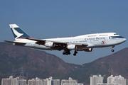 Cathay Pacific Boeing 747-367 (VR-HOM) at  Hong Kong - Kai Tak International (closed), Hong Kong