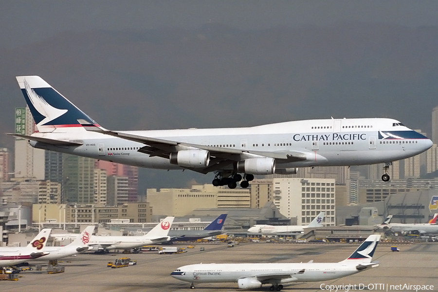 Cathay Pacific Boeing 747-467 (VR-HOS) | Photo 157735