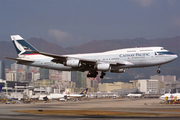 Cathay Pacific Boeing 747-467 (VR-HOU) at  Hong Kong - Kai Tak International (closed), Hong Kong