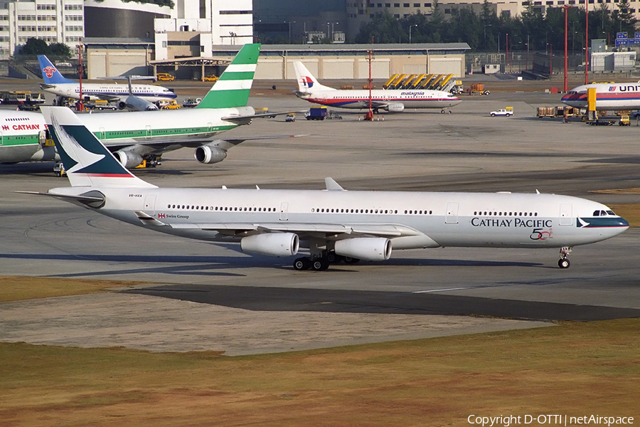 Cathay Pacific Airbus A340-313 (VR-HXA) | Photo 163619