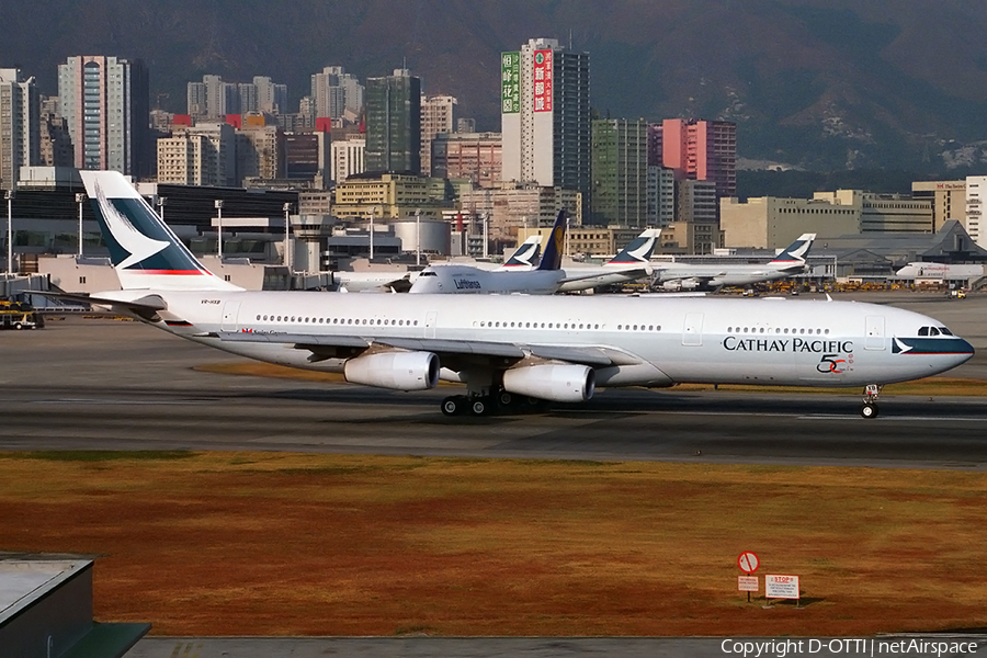 Cathay Pacific Airbus A340-313 (VR-HXB) | Photo 168811