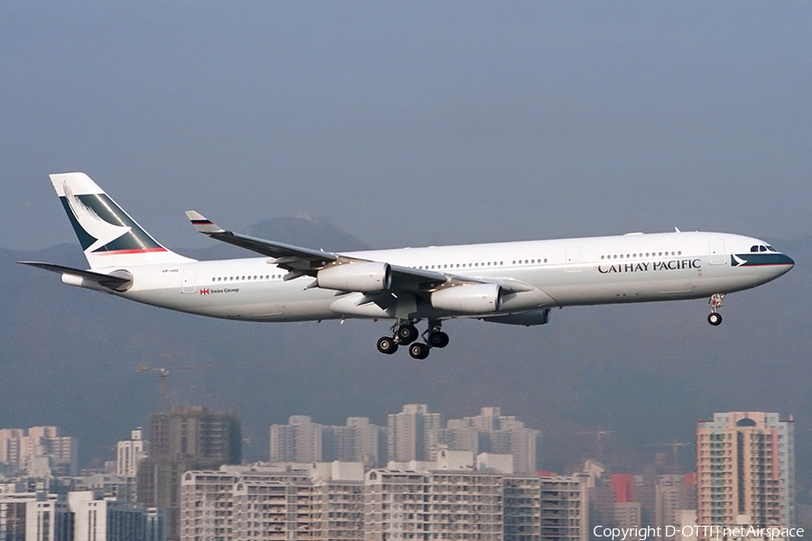 Cathay Pacific Airbus A340-313 (VR-HXE) | Photo 173203