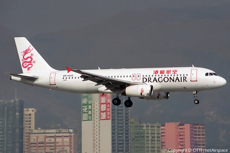 Dragonair Airbus A320-231 (VR-HYO) | Photo 157747