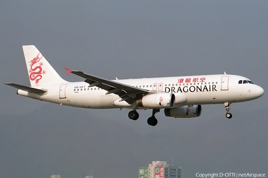 Dragonair Airbus A320-231 (VR-HYT) | Photo 167106