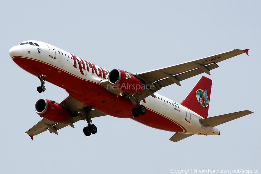 Kingfisher Airlines Airbus A320-232 (VT-ADW) | Photo 31065