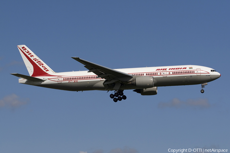 Air India Boeing 777-222(ER) (VT-AIL) | Photo 277767
