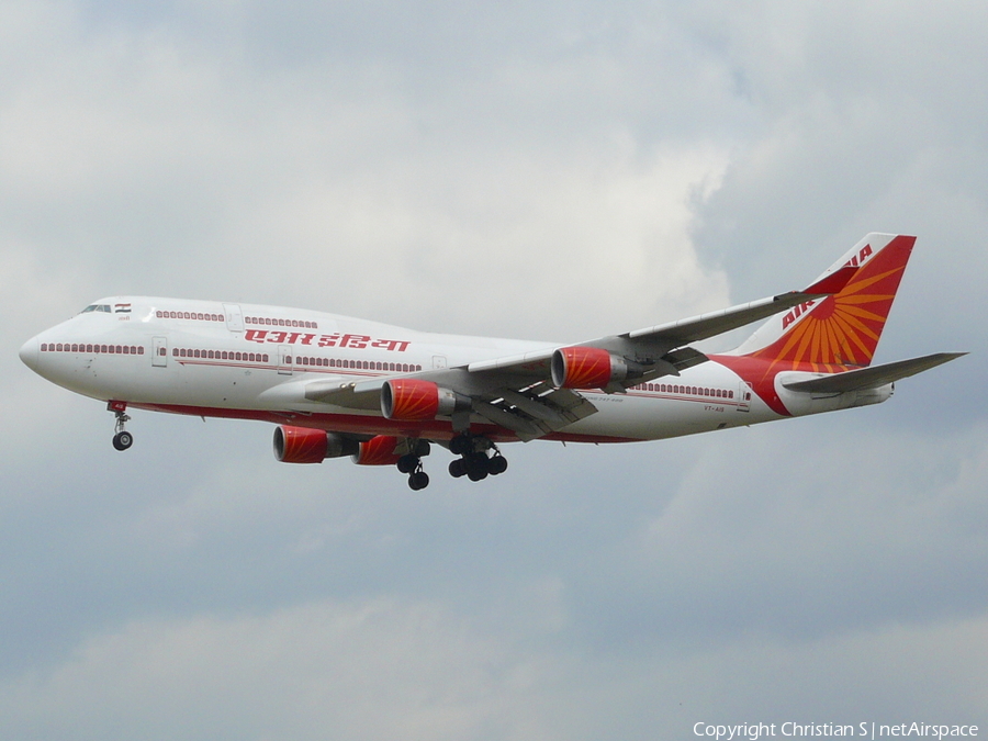 Air India Boeing 747-4H6 (VT-AIS) | Photo 127612