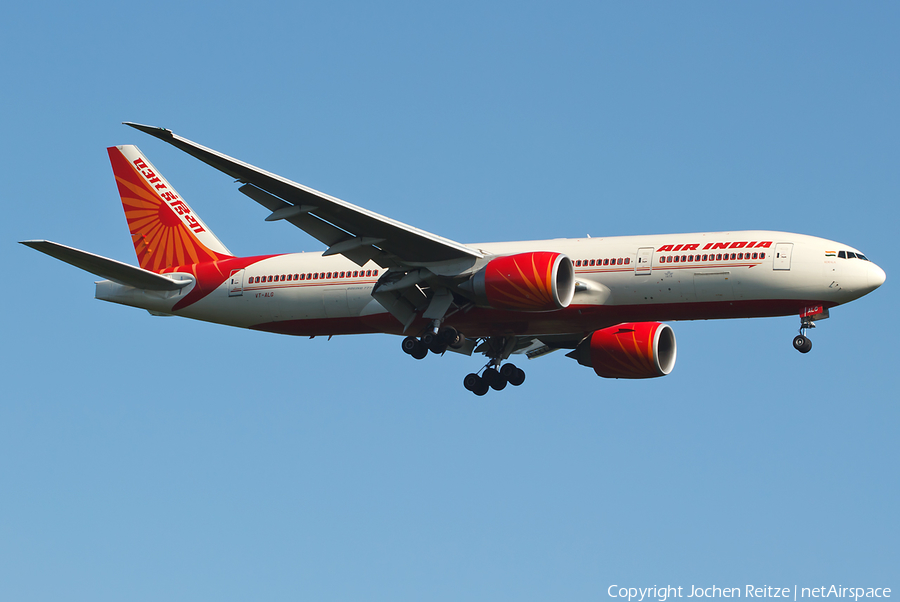 Air India Boeing 777-237LR (VT-ALG) | Photo 27965