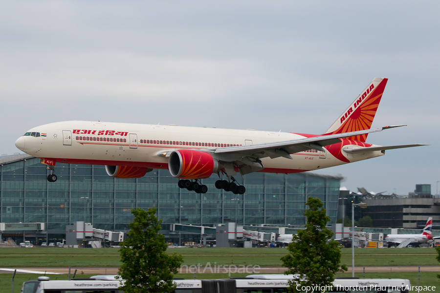 Air India Boeing 777-237LR (VT-ALG) | Photo 108254