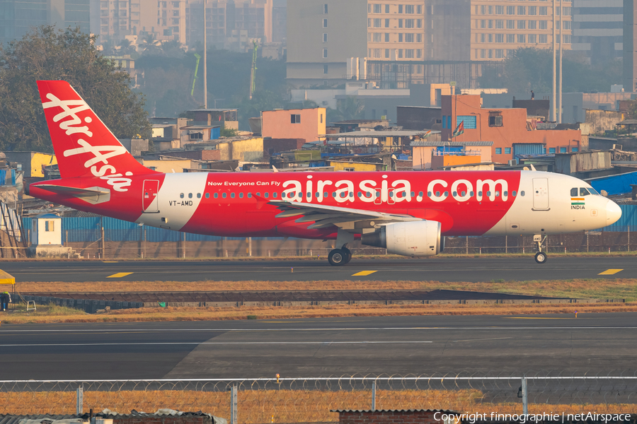 AirAsia (India) Airbus A320-214 (VT-AMD) | Photo 541881