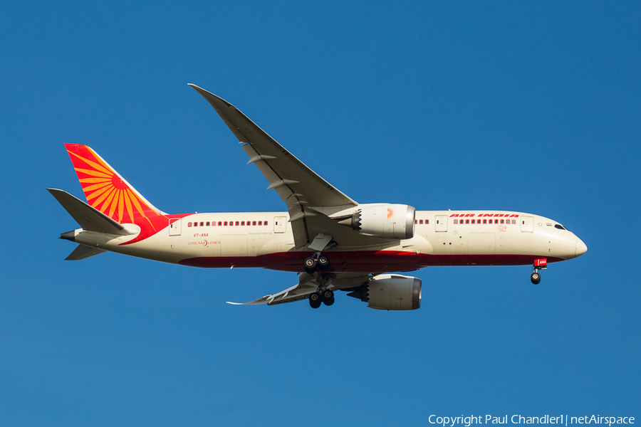 Air India Boeing 787-8 Dreamliner (VT-ANA) | Photo 407265