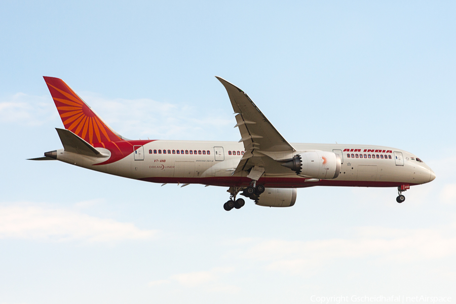 Air India Boeing 787-8 Dreamliner (VT-ANB) | Photo 170591