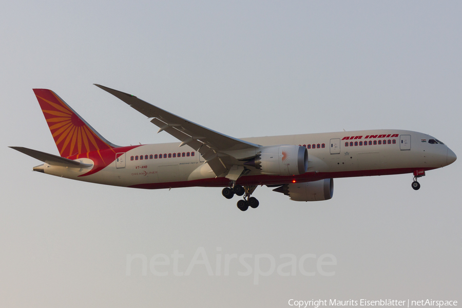 Air India Boeing 787-8 Dreamliner (VT-ANB) | Photo 44162