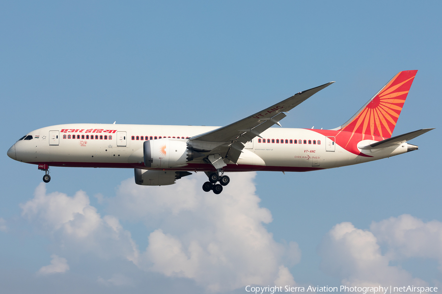 Air India Boeing 787-8 Dreamliner (VT-ANC) | Photo 449772