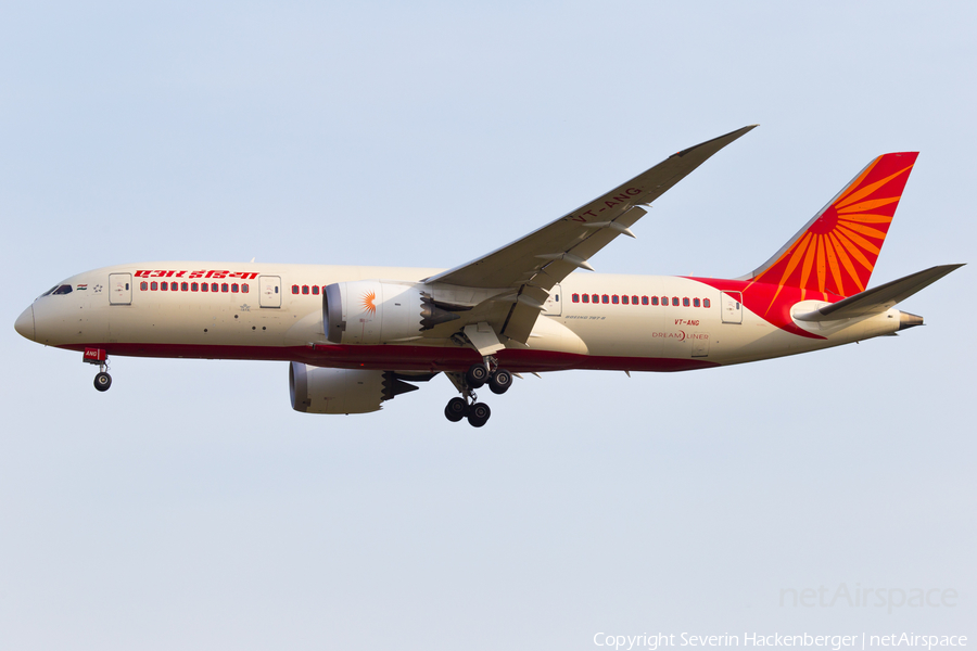 Air India Boeing 787-8 Dreamliner (VT-ANG) | Photo 243560