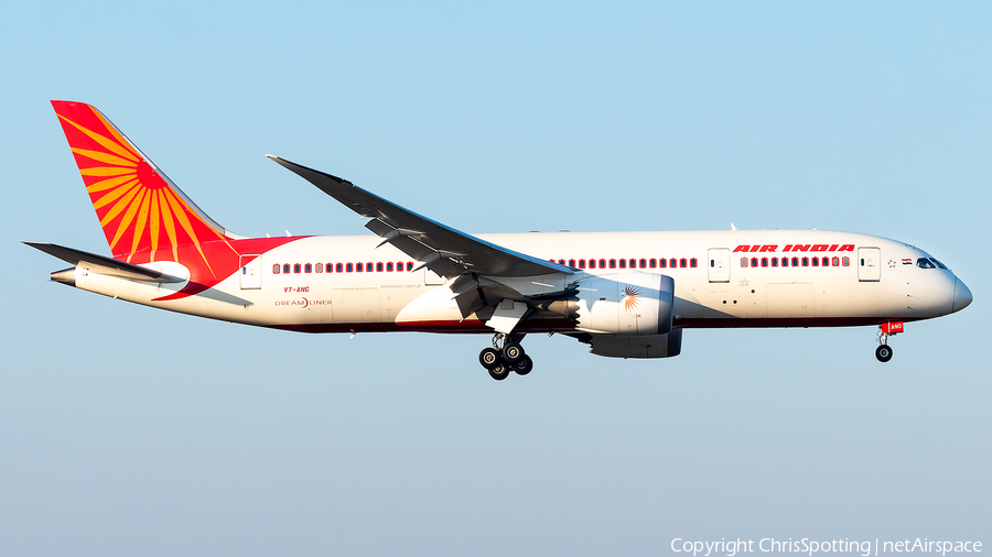 Air India Boeing 787-8 Dreamliner (VT-ANG) | Photo 290161