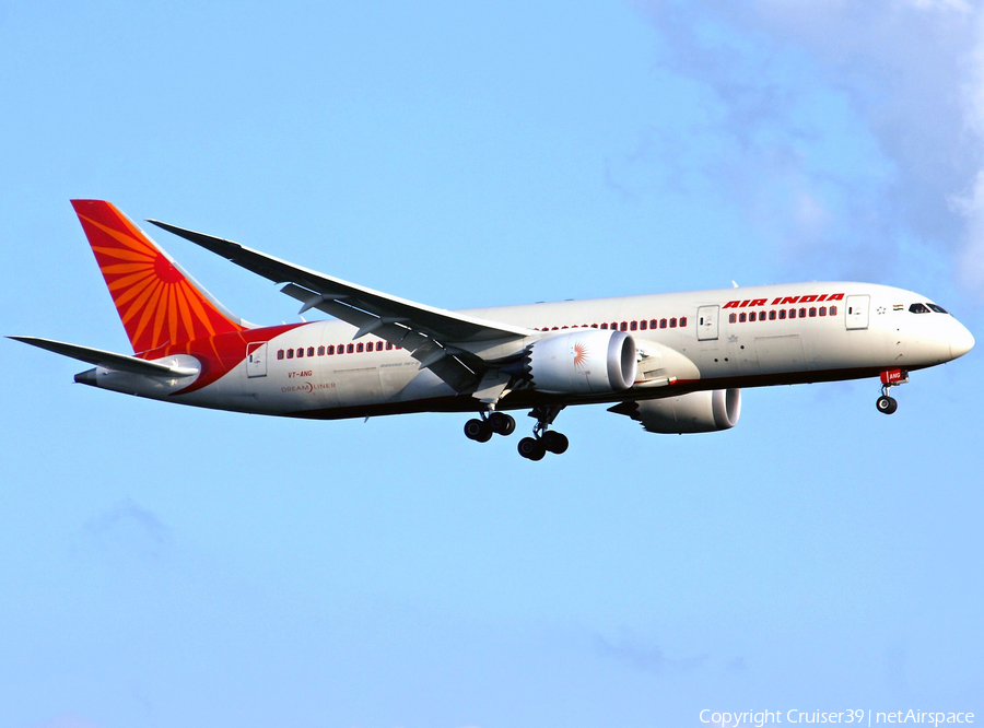 Air India Boeing 787-8 Dreamliner (VT-ANG) | Photo 76475