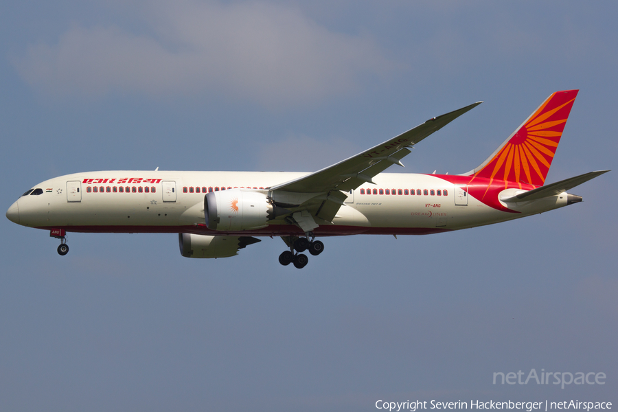 Air India Boeing 787-8 Dreamliner (VT-ANG) | Photo 205181