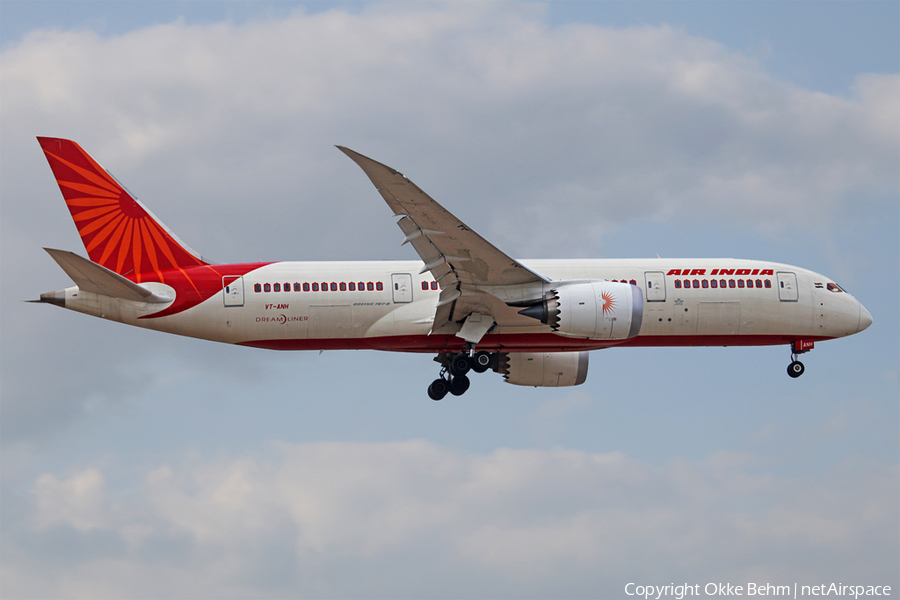 Air India Boeing 787-8 Dreamliner (VT-ANH) | Photo 29354