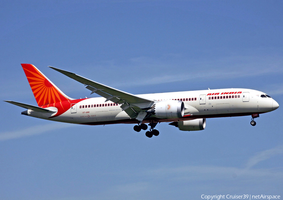 Air India Boeing 787-8 Dreamliner (VT-ANH) | Photo 156128