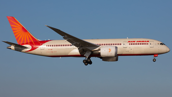 Air India Boeing 787-8 Dreamliner (VT-ANI) at  Rome - Fiumicino (Leonardo DaVinci), Italy