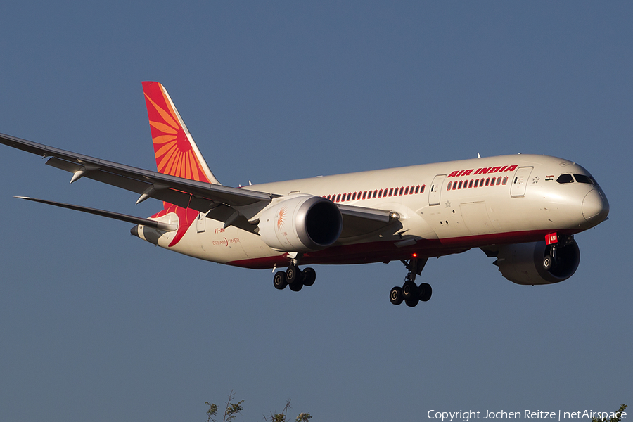 Air India Boeing 787-8 Dreamliner (VT-ANI) | Photo 168477