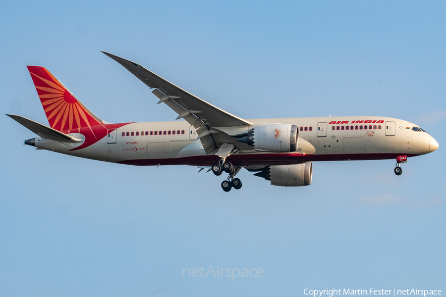 Air India Boeing 787-8 Dreamliner (VT-ANJ) | Photo 402504