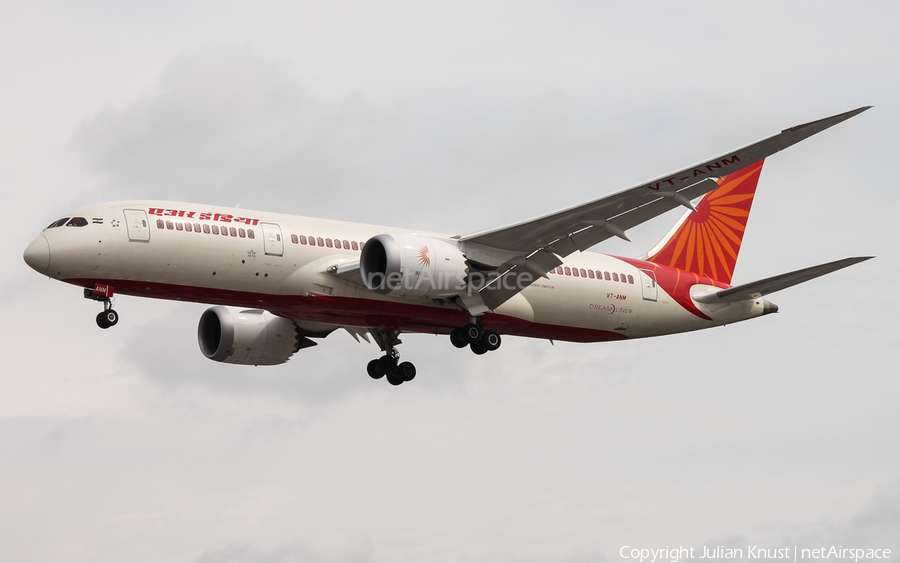 Air India Boeing 787-8 Dreamliner (VT-ANM) | Photo 107628