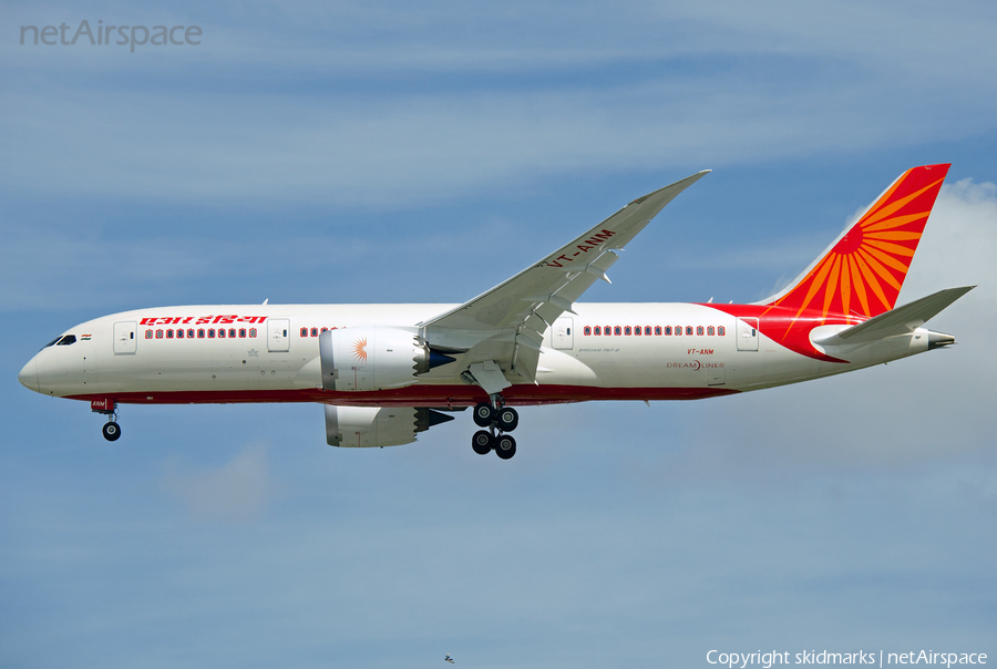Air India Boeing 787-8 Dreamliner (VT-ANM) | Photo 29707