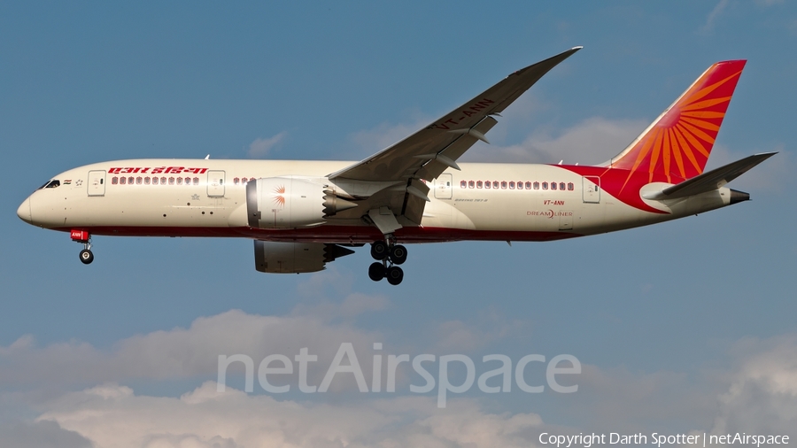 Air India Boeing 787-8 Dreamliner (VT-ANN) | Photo 182461