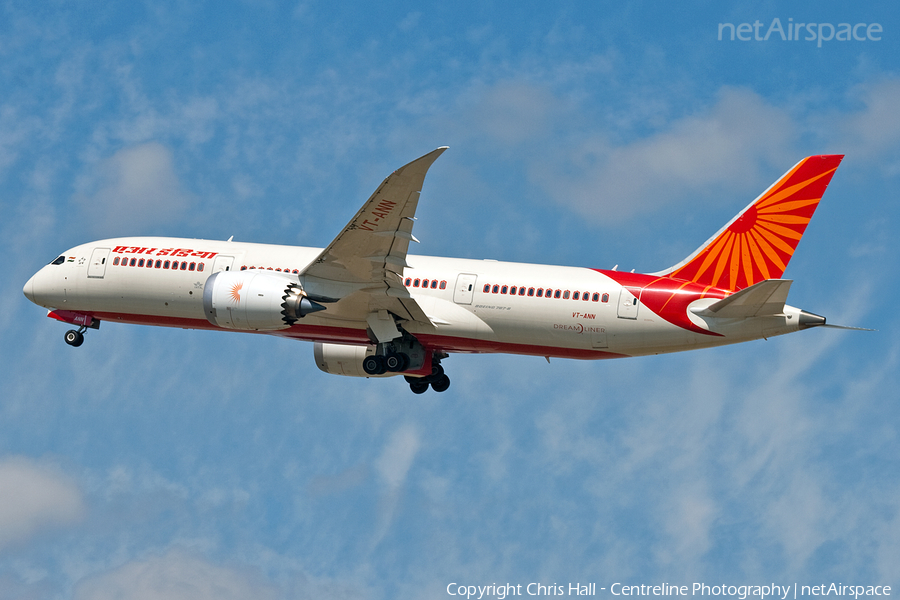 Air India Boeing 787-8 Dreamliner (VT-ANN) | Photo 53359